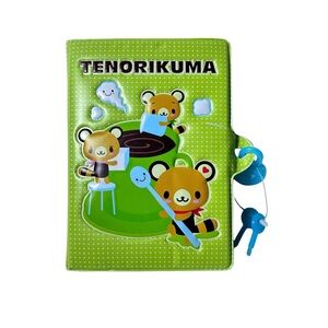 Vintage Sanrio Tenorikuma Diary Journal 2006 Red Panda Friend Of Hello Kitty